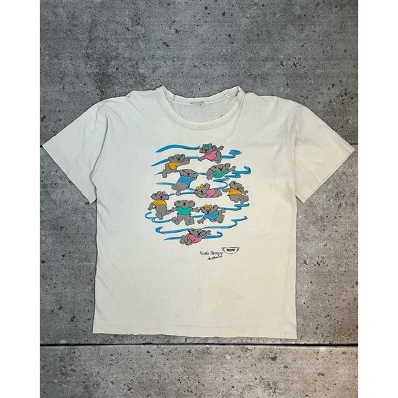 "Koala Breeze" Faded Tee (M) - 1980s - Picture 1 of 2